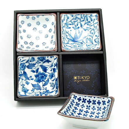 Tokyo Set japonských misiek 4ks  (8,5 x 8,5cm)