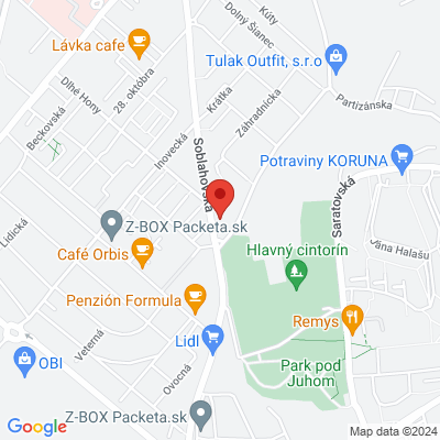 Google map: Soblahovska 61 TN